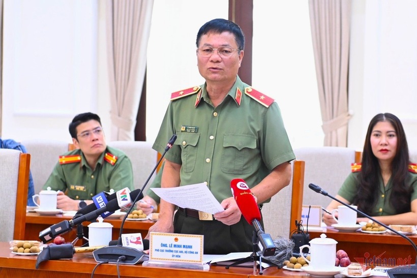 Thiếu tướng Lê Minh Mạnh, Phó Cục trưởng Cục A05, Bộ Công an. Ảnh: VietNamnet