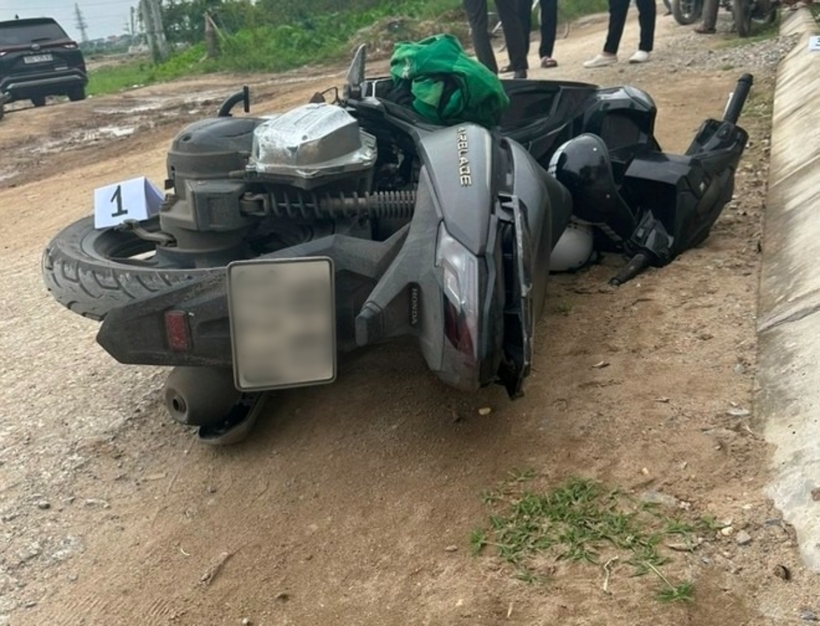 Hiện trường vụ án. Ảnh: An Ninh Thủ Đô