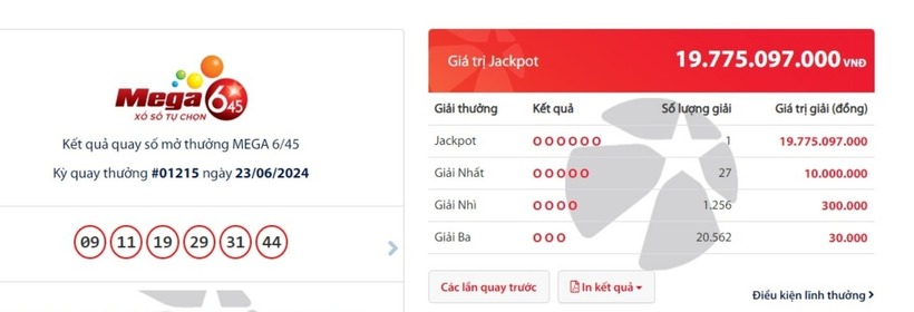 Vietlott phát thông báo, chủ nhân thuê bao Viettel đã trúng độc đắc gần 20 tỷ đồng. Ảnh: VTC News