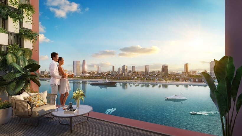 Chất sống phồn hoa giữa lòng đô thị biển quốc tế Đà Nẵng - Ảnh phối cảnh minh họa Sun Property