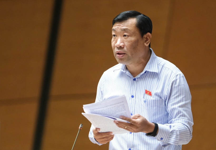 Đại biểu Thạch Phước Bình, đoàn Trà Vinh (Ảnh: Media Quốc hội).