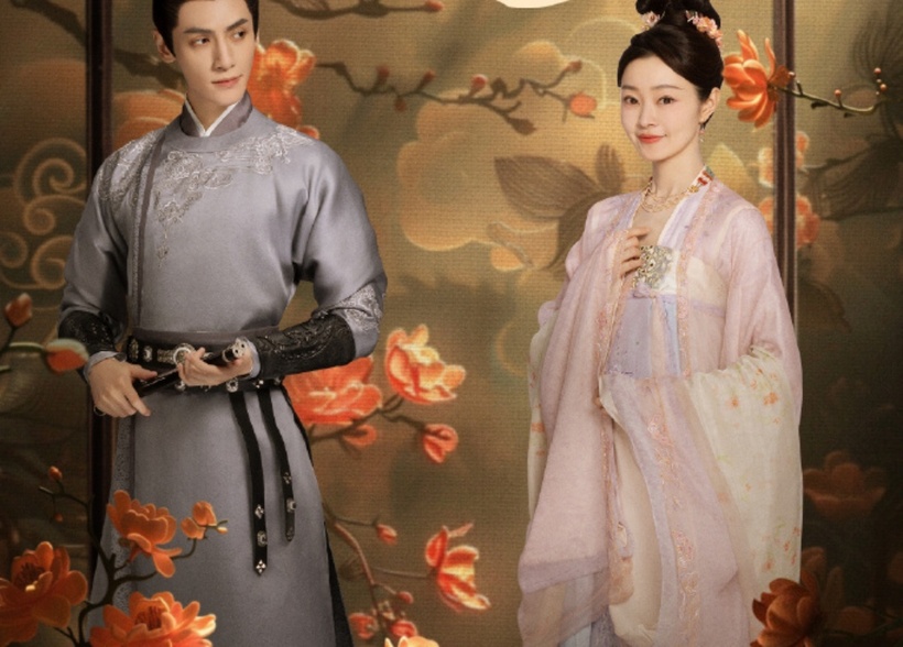 La Vân Hi vào vai nam chính Giang Tâm Bạch, còn Tống Dật đóng vai nữ chính Nhan Nam Tinh trong Nhan Tâm Ký. Ảnh: Weibo