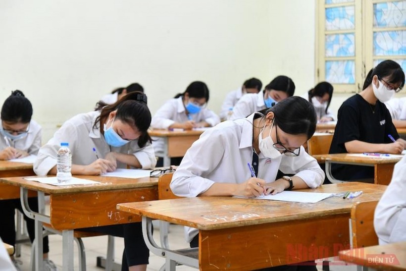 Những trường hợp nào thí sinh bị đình chỉ thi, hủy kết quả thi tốt nghiệp THPT. Ảnh minh họa: VOV.