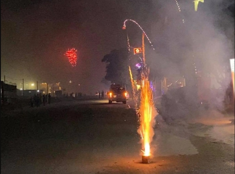 Đốt pháo trái phép dịp Tết có bị xử phạt như thế nào?