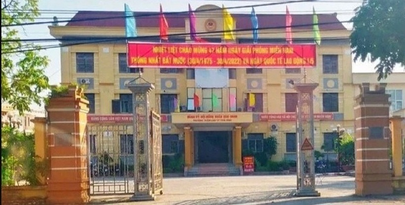 UBND phường Trần Lãm, TP.Thái Bình. Ảnh: Nhà báo & Công luận