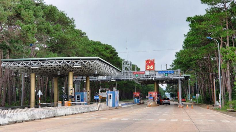 Trạm BOT tại đoạn km124+720 QL19 trên địa bàn tỉnh Gia Lai