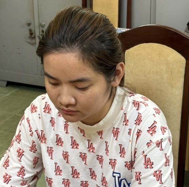 Đối tượng Cao Thùy Chinh. Ảnh: Công an tỉnh Thanh Hóa.