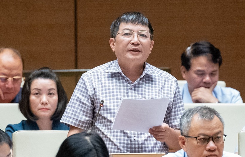 Đại biểu Phạm Đình Thanh, đoàn Kon Tum (Ảnh: Media Quốc hội).