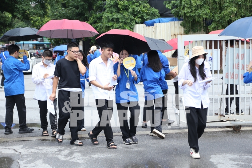 Thí sinh tham gia kỳ thi tốt nghiệp THPT năm 2024