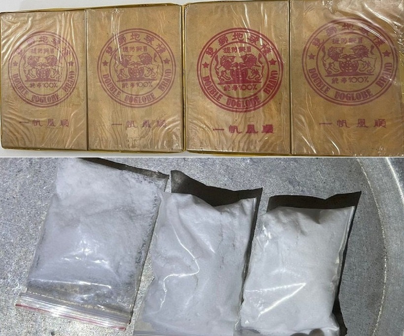 Tang vật công an thu giữ trong chuyên án. Ảnh: Công Lý