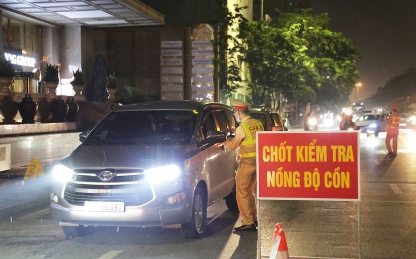 Theo quy định, tất cả các hành vi vi phạm giao thông liên quan đến nồng độ cồn đều có thể bị tạm giữ xe. (Ảnh: Dân trí)