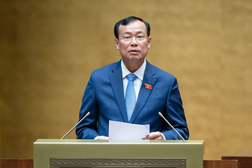Chủ nhiệm Ủy ban Quốc phòng và An ninh của Quốc hội Lê Tấn Tới (Ảnh: Media Quốc hội).