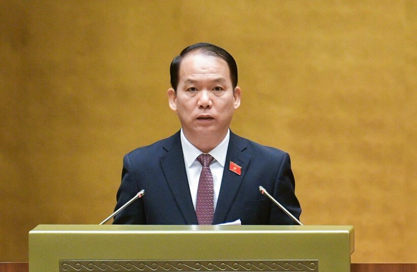Chủ nhiệm Ủy ban Pháp luật của Quốc hội Hoàng Thanh Tùng.