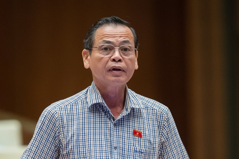 Đại biểu Trần Hữu Hậu, đoàn Tây Ninh. Ảnh: Media Quốc hội