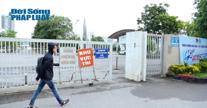 Thí sinh thi tốt nghiệp THPT 2024.