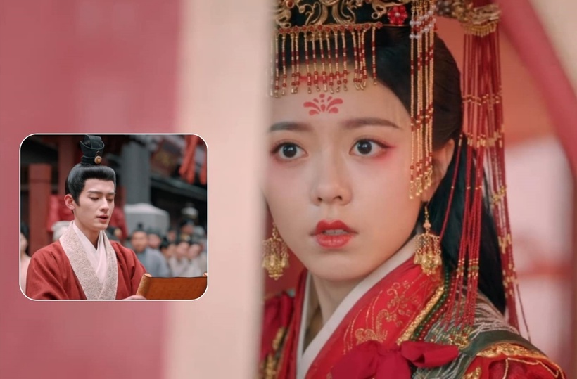 Lý Dung ngỡ ngàng khi người đón dâu là Tô Dung Khanh.