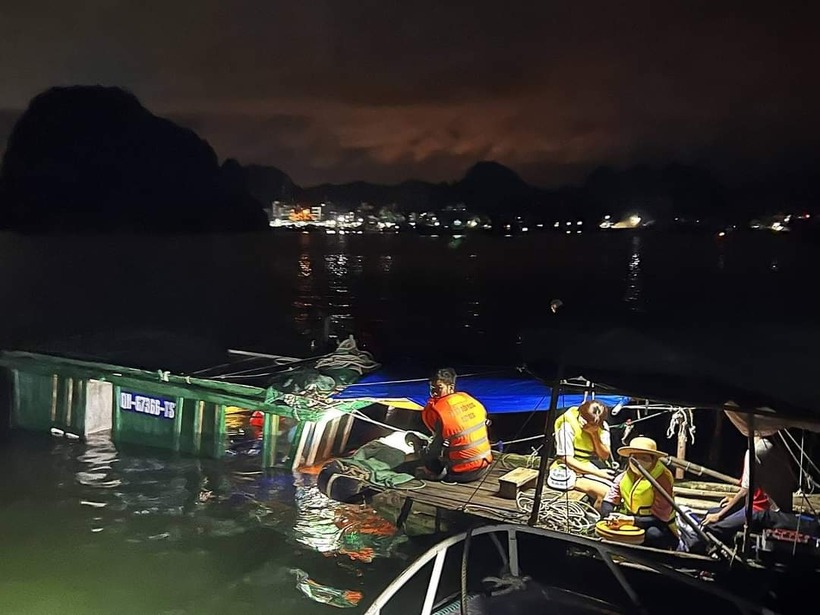 Hiện trường xảy ra vụ tai nạn. Ảnh: Báo Giao thông.