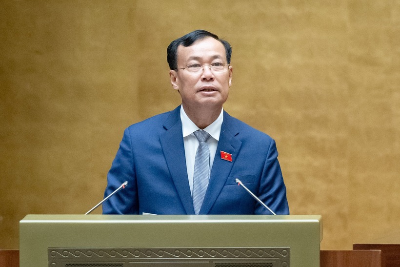 Chủ nhiệm Uỷ ban Quốc phòng – An ninh Lê Tấn Tới (Ảnh: Media Quốc hội).
