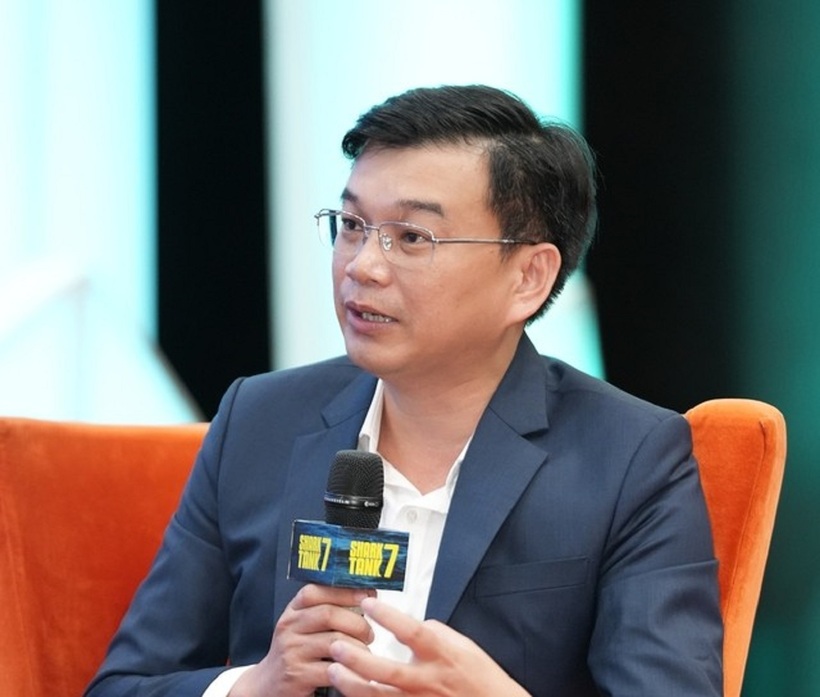 Shark Lê Hùng Anh nói về giá trị cốt lõi của nghệ thuật bán hàng. Ảnh: ANTT