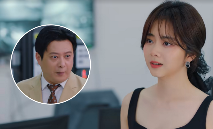 Camera không quay chi tiết được hành vi của người đàn ông, ông ta lớn tiếng nói bị vu oan, muốn kiện Kỷ Tinh.