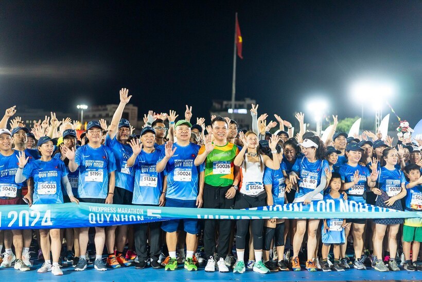 VnExpress Marathon Quy Nhơn 2024 - Herbalife người bạn đồng hành thủy chung vì sức khỏe cộng đồng - 9