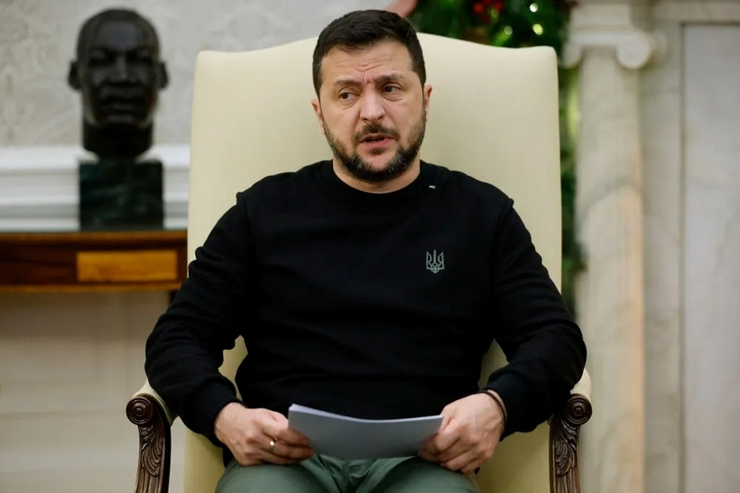 Tổng thống Volodymyr Zelensky. Ảnh: Kyiv Independent