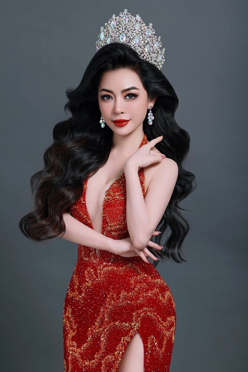 Hoa hậu Vũ Ngọc Anh – Chủ tịch Pema Media.