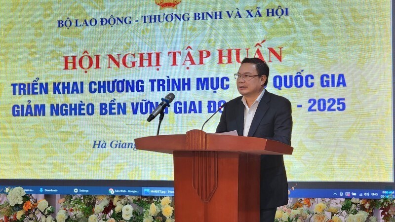 Bộ Lao động - TBXH tập huấn triển khai Chương trình mục tiêu quốc gia giảm nghèo bền vững giai đoạn 2021-2025 tại tỉnh Hà Giang