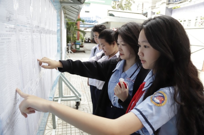 TP.HCM sẽ công bố điểm chuẩn vào lớp 10 năm 2024 vào lúc 14h ngày 3/7/2024. Ảnh minh họa