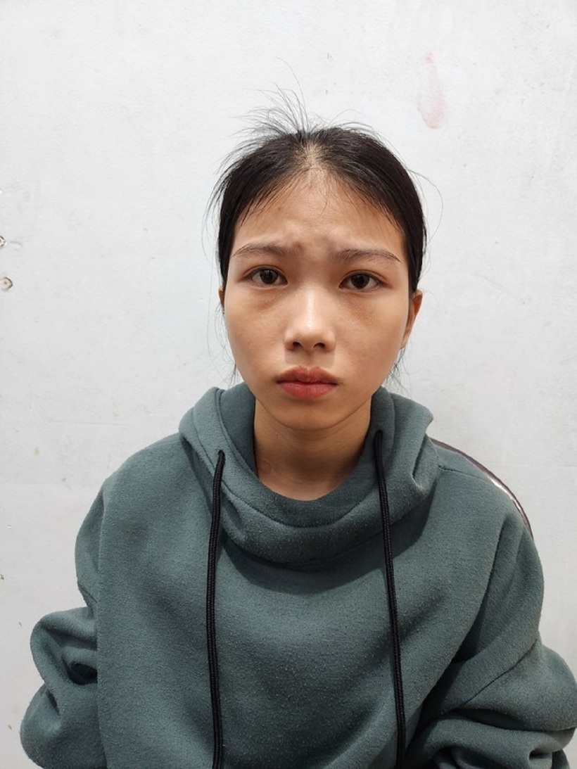 Đối tượng Phạm Ngọc Như tại cơ quan công an. Ảnh: Người Lao Động