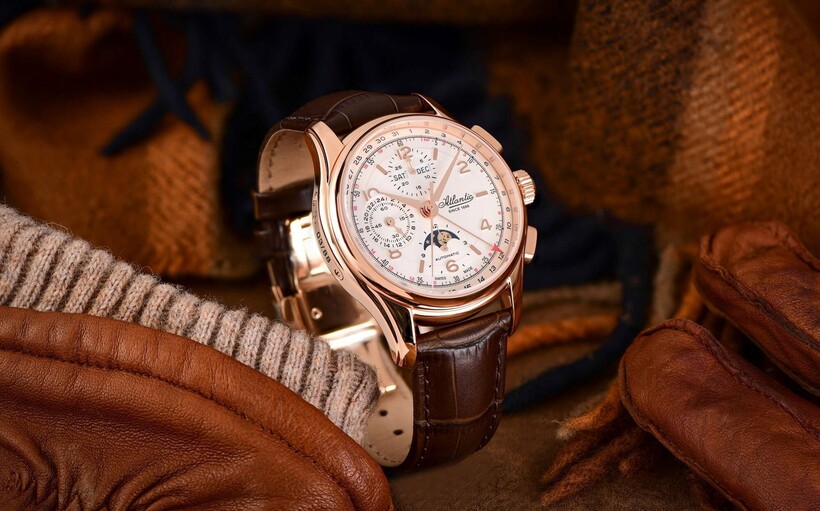 Đồng hồ Atlantic Swiss AT-52851.44.25 Limited phiên bản giới hạn 88 chiếc trêntoàn cầu.