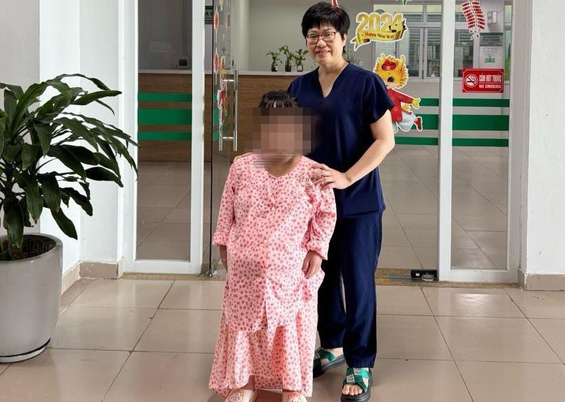 Chị Q. trước khi sinh. Ảnh: VietNamNet