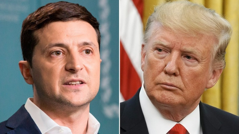Tổng thống Volodymyr Zelensky kêu gọi ông Donald Trump công bố kế hoạch giải quyết xung đột. Ảnh: CNN