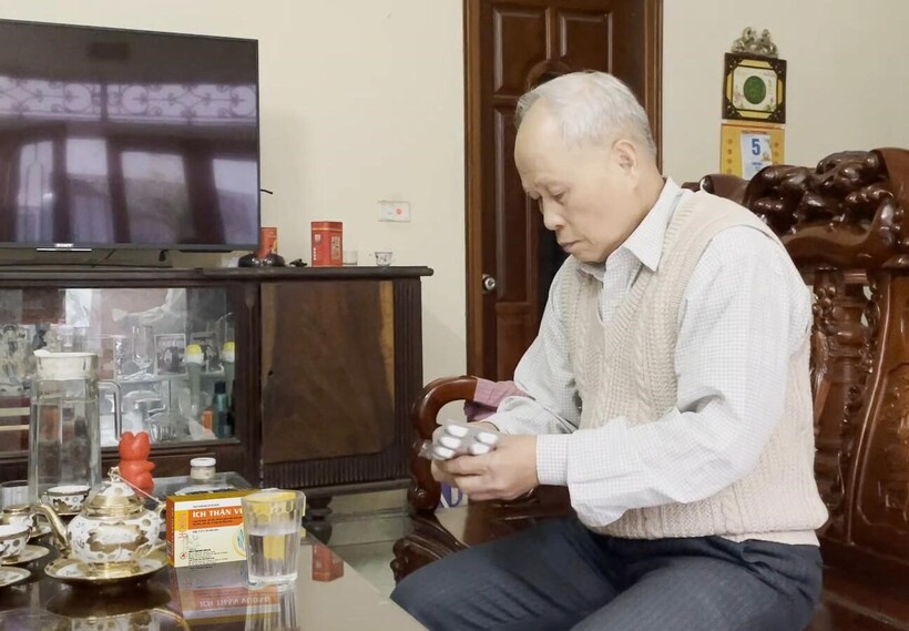 Nhờ kiên trì sử dụng Ích Thận Vương, tình trạng suy thận độ 2 của ông Châu đã cải thiện rõ rệt