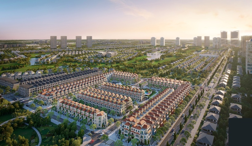 Địa thế “phong thủy”, kiến tạo không gian sống xanh đắt giá của KITA Capital trong lòng quần thể Khu đô thị Ciputra.