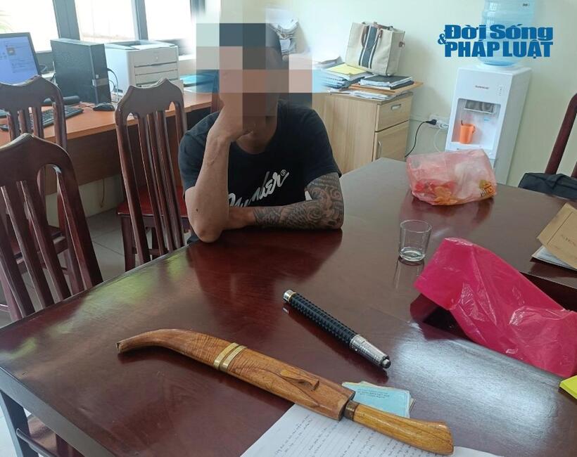 Nguyễn Văn H. tại cơ quan công an