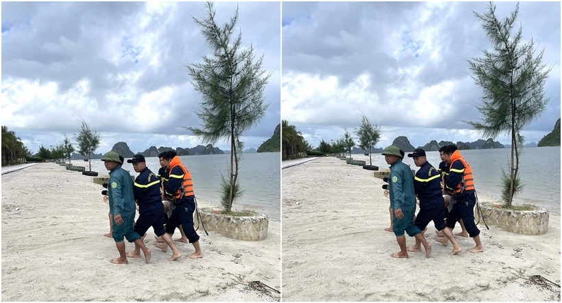 Cơ quan chức năng đã tìm thấy thi thể cháu bé và bàn giao cho gia đình lo hậu sự. (Ảnh: Lao động)