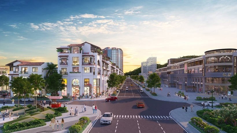 Phân khu The Sonata đã chính thức được Sun Property trình làng. Ảnh phối cảnh minh họa Sun Property