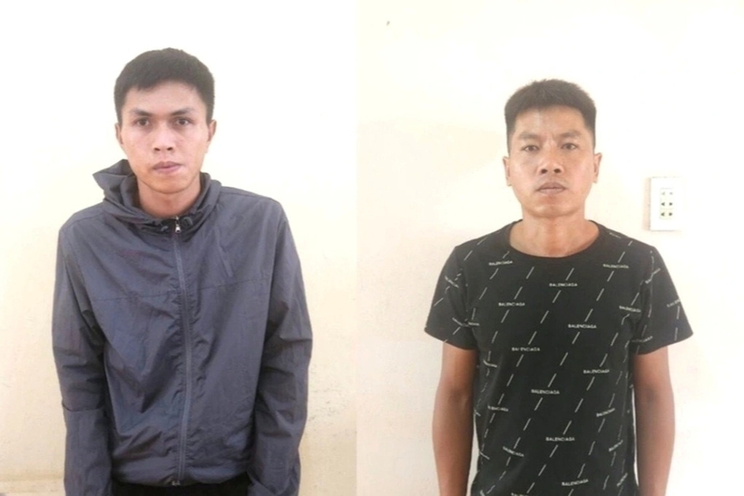 Đối tượng Nguyễn Ba Linh và Đoàn Ngọc Thủy bị khởi tố về hành vi đánh bạc dưới hình thức cá độ bóng đá. Ảnh: Pháp luật Việt Nam