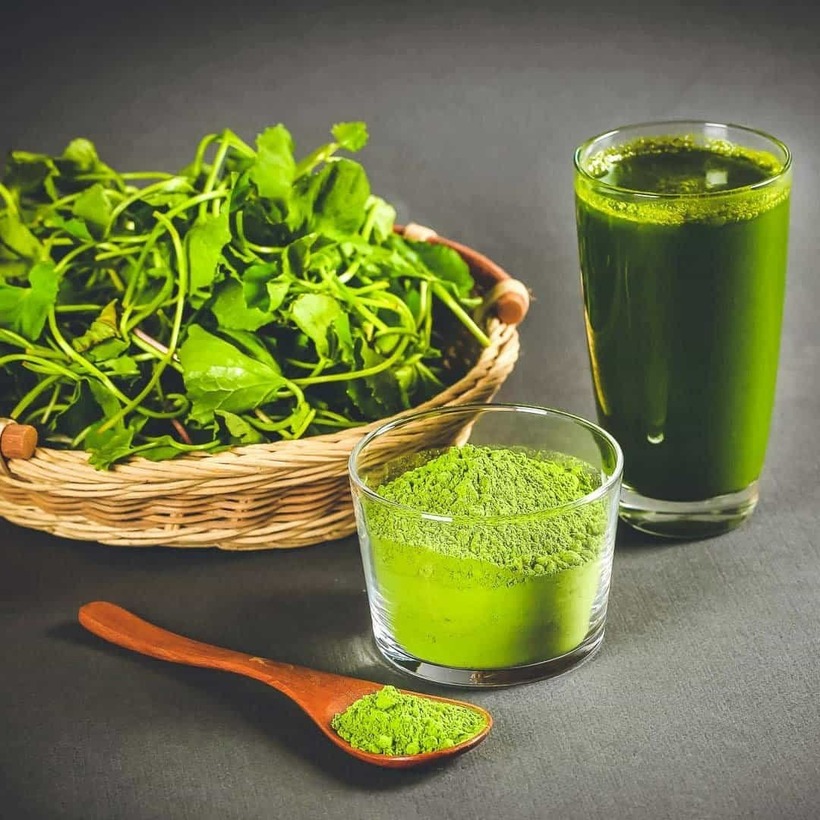 Rau má giúp thanh nhiệt rất tốt. Ảnh minh họa