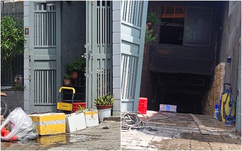 Ngôi nhà xảy ra vụ cháy. (Ảnh: Dân Việt)