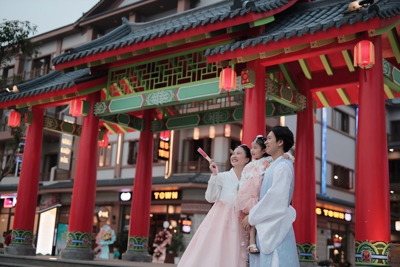 K-Town mang kiến trúc Hanok truyền thống của Hàn Quốc