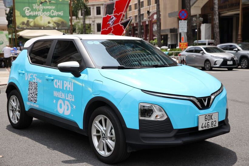 Người dùng VF 5 Plus vận hành mẫu xe này với chi phí “0 đồng”.