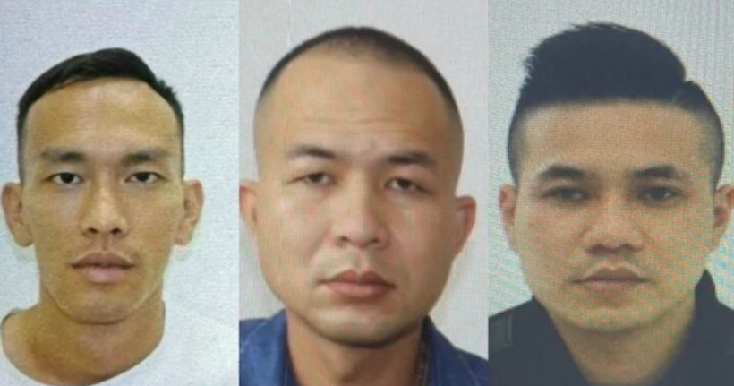 3 đối tượng trong vụ án. (Ảnh: Công an TP.Hà Nội)