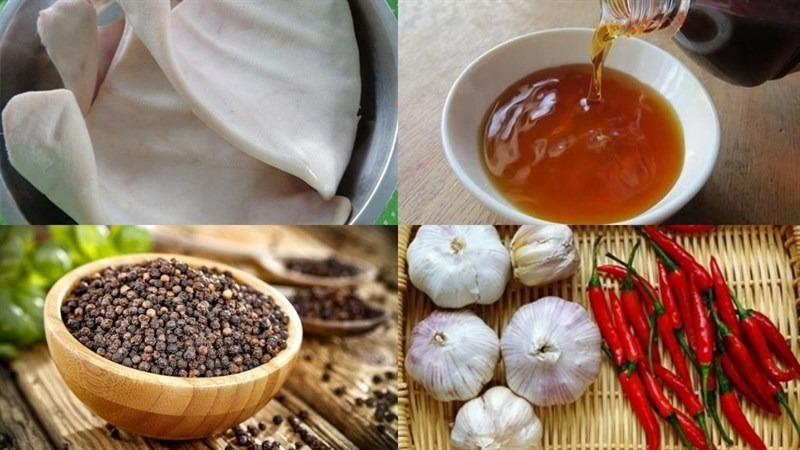 Nguyên liệu cần có. Ảnh minh họa