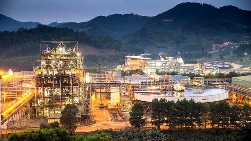 Nhà máy chế biến Núi Pháo của Masan High-Tech Materials.