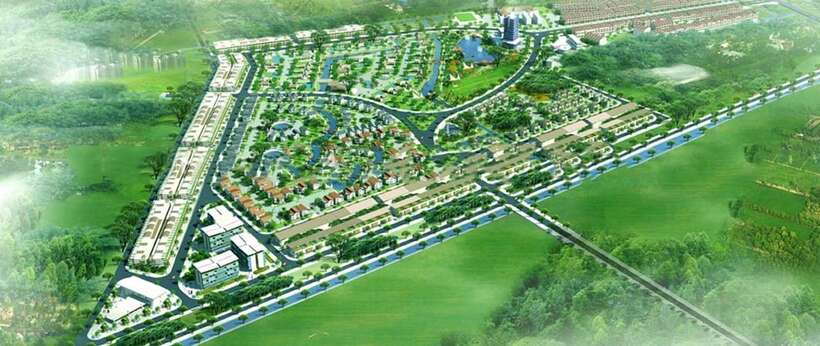Phối cảnh dự án Bình Giang - Hải Dương do HUDLAND làm chủ đầu tư.