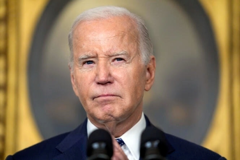 Chiến dịch của Tổng thống Mỹ Joe Biden đối mặt với nguy cơ cạn tiền tranh cử. Ảnh: AP