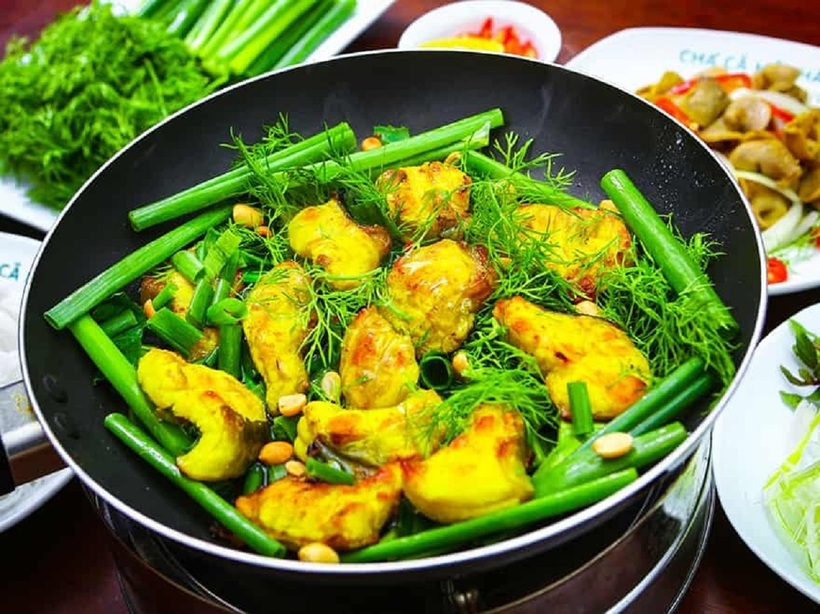 Chả cá là một trong những món ăn đặc trưng của Hà Nội
