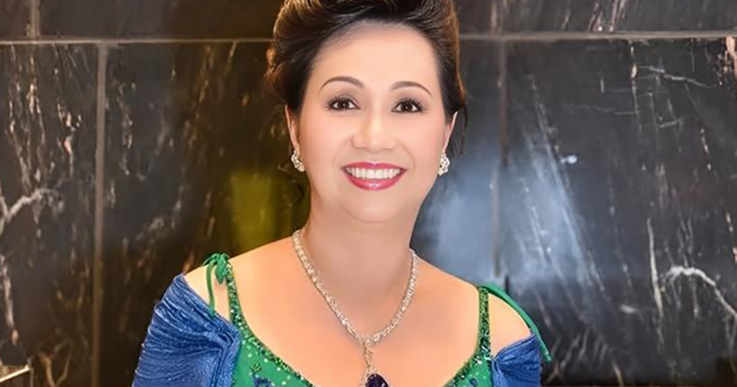Bà Trương Mỹ Lan.